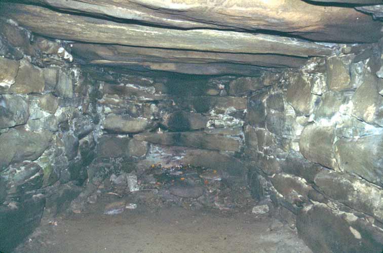 Calendar II Calendar II chamber interior - 10 feet by 20 feet - a double square. Located on a blind spring/dome with five veins exiting out the mouth and all four corners, and several energy leys.