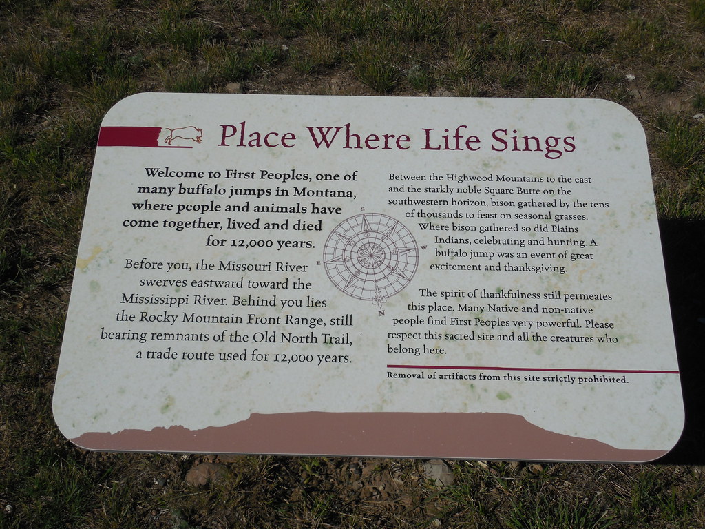 Click for full size image of First Peoples Buffalo Jump (PID:208702) First Peoples Buffalo Jump