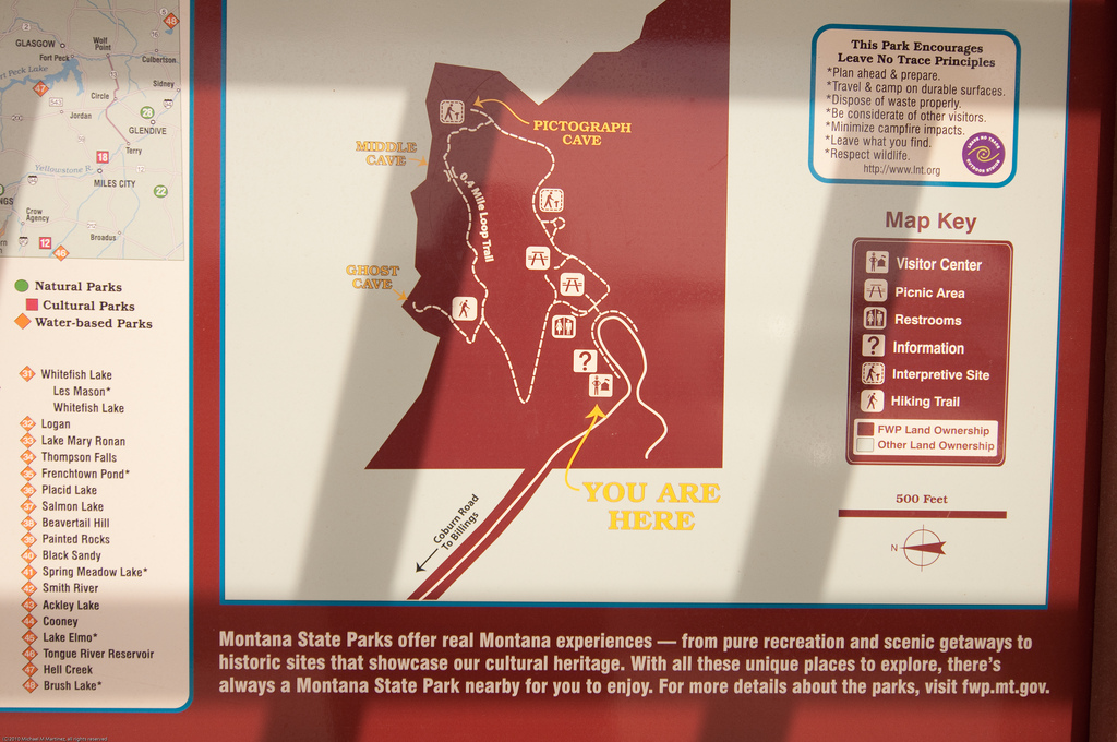 Click for full size image of Pictograph Caves (PID:134580) Pictograph Caves