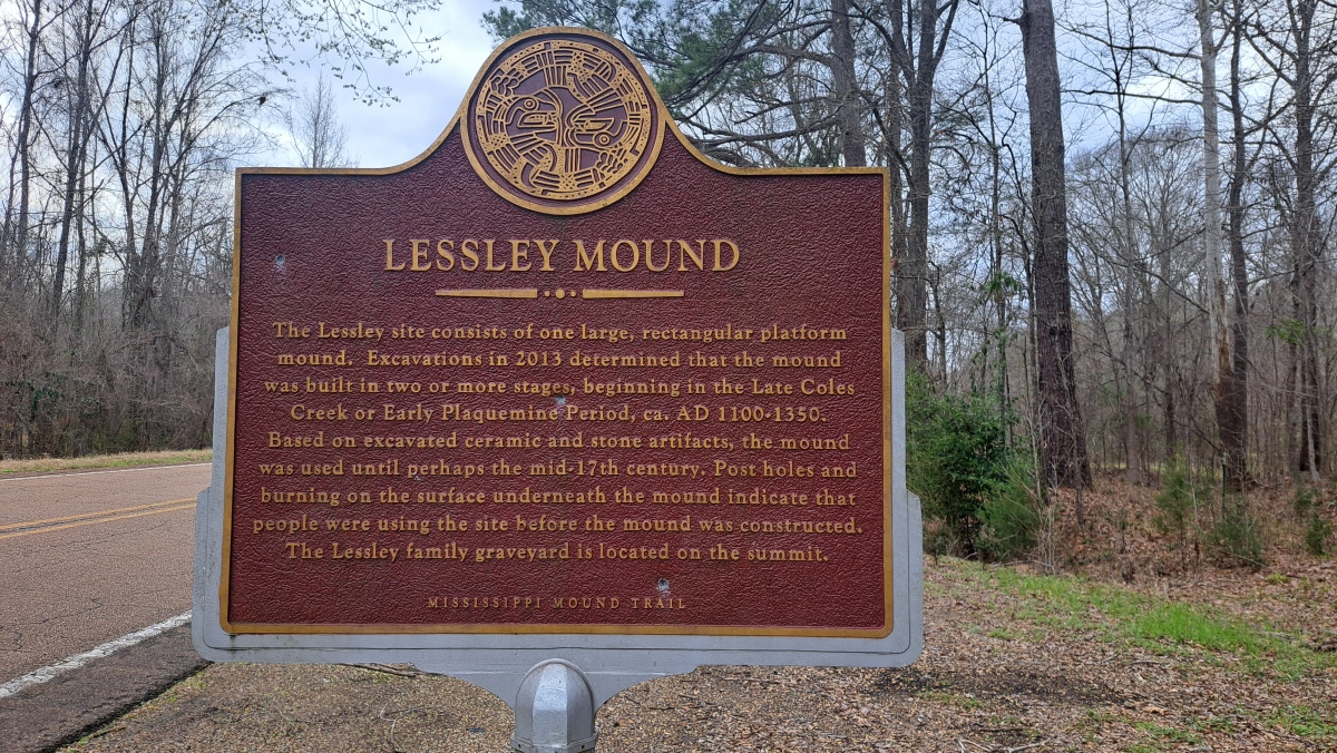 Click for full size image of Lessley Mound (PID:286659) Lessley Mound