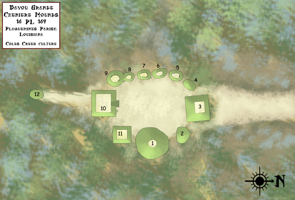 Bayou Grande Cheniere Mounds (PID:261748) Bayou Grande Cheniere Mounds