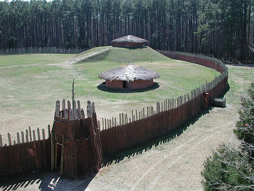Click for full size image of Town Creek Indian Mound (PID:261951) Town Creek Indian Mound