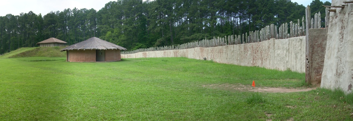 Click for full size image of Town Creek Indian Mound (PID:86324) Town Creek Indian Mound