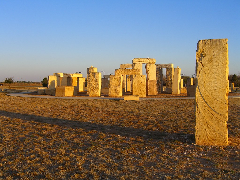 Click for full size image of UTPB Stonehenge Replica (PID:123295) UTPB Stonehenge Replica