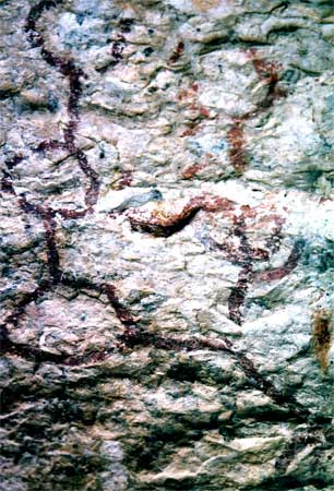 Click for full size image of Patagonia Lake State Park Petroglyphs (PID:190368) Patagonia Lake State Park Petroglyphs