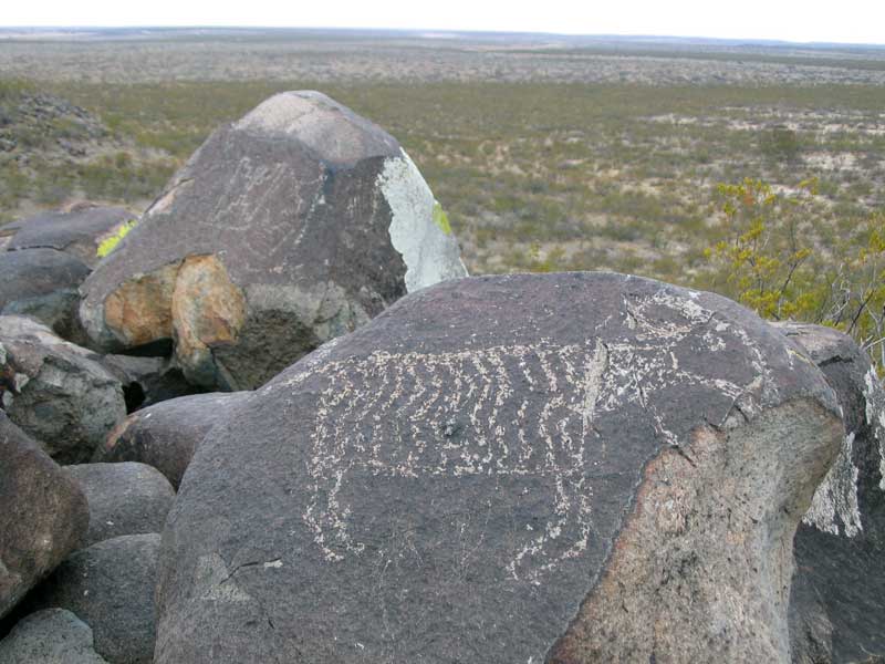 Click for full size image of Three Rivers Petroglyphs (PID:84680) Three Rivers Petroglyphs