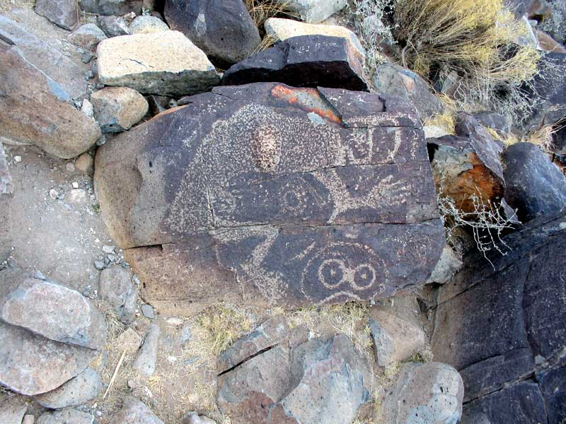 Click for full size image of Three Rivers Petroglyphs (PID:84681) Three Rivers Petroglyphs