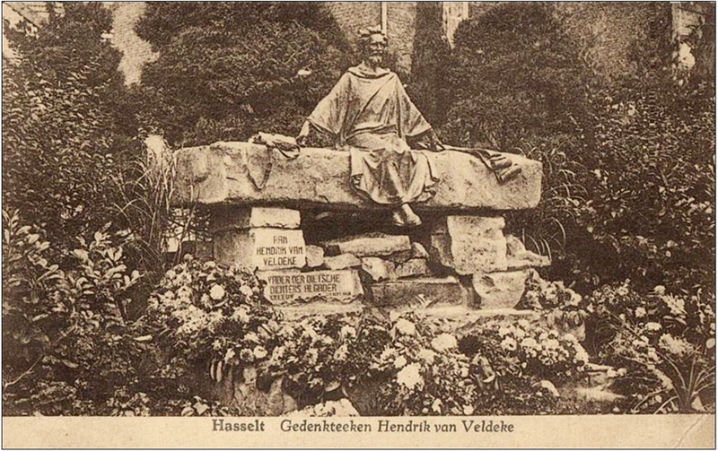 Hendrik Van Veldeke statue