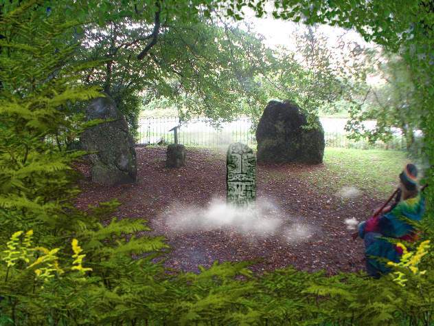 Click for full size image of Nine Stones (Dorset) (PID:11026) Nine Stones (Dorset)