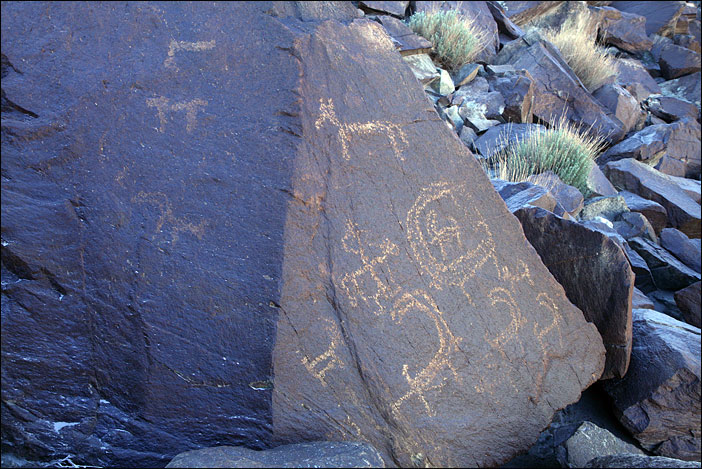 Click for full size image of Panamik Petroglyphs (PID:109624) Panamik Petroglyphs
