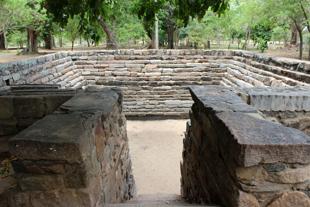 Site in  Sri Lanka

an ancient stone bath.