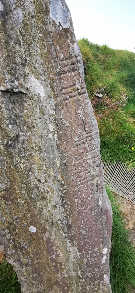 Greenhill north ogham stone