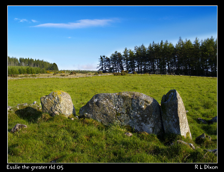 Esslie the greater stone circle 
taken july 2007