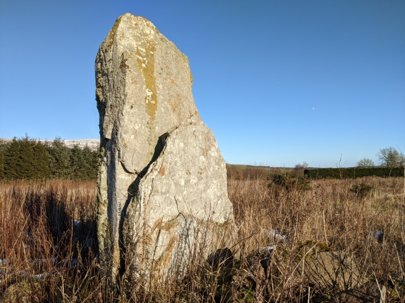 Click for full size image of Balkello Standing Stone (PID:222106) Balkello Standing Stone
