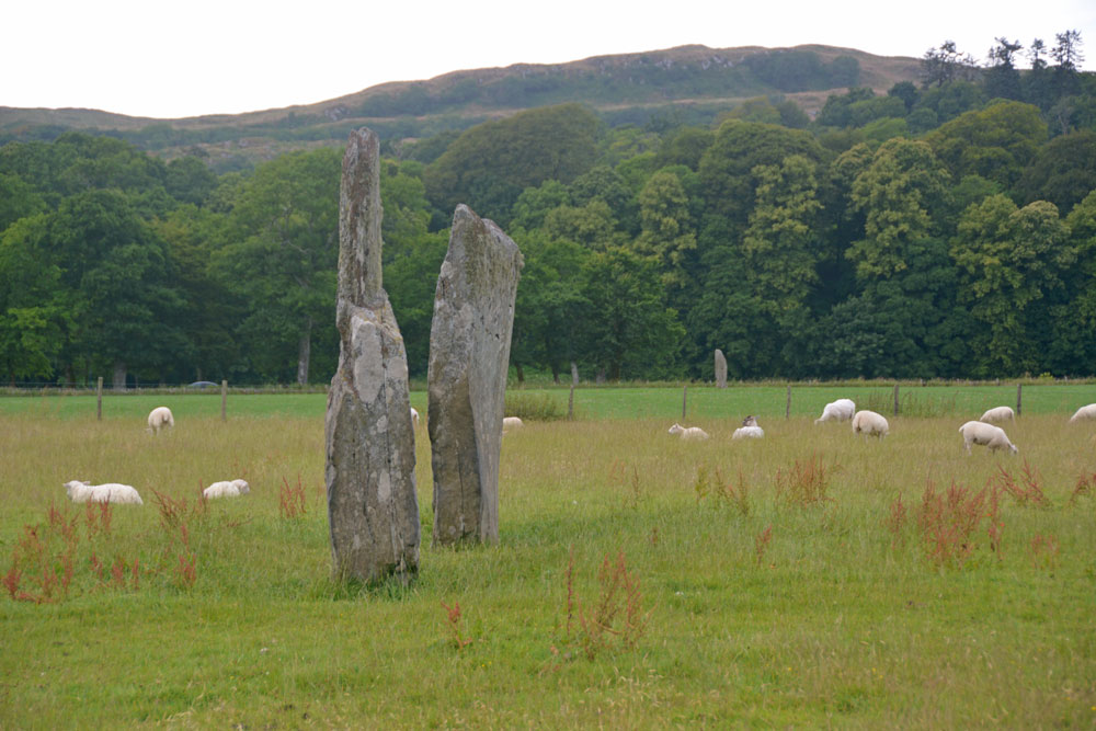 Click for full size image of Nether Largie standing stone (PID:184657) Nether Largie standing stone