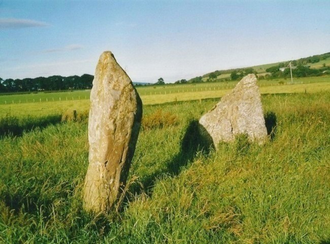 Ettrick Bay (St Colmac Cottages) stone circle.