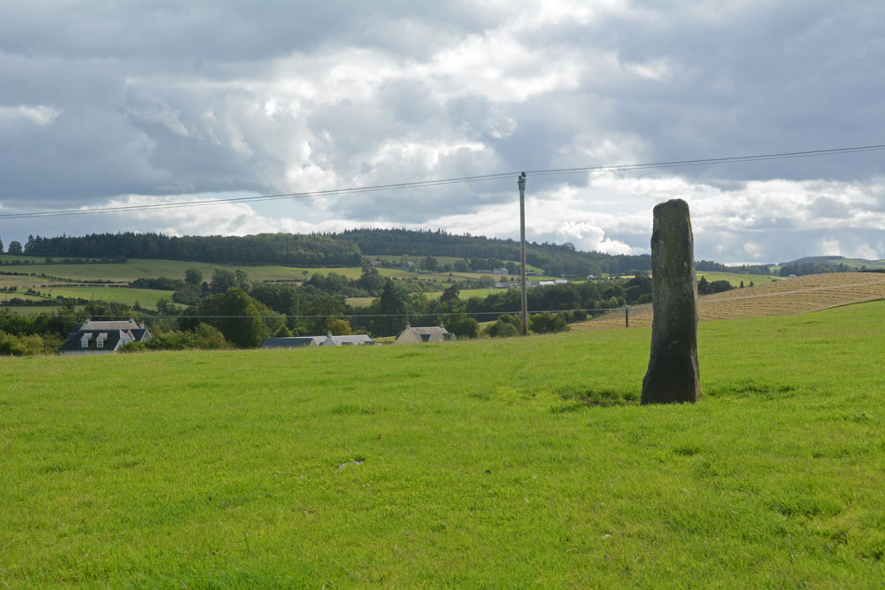 Click for full size image of Midshiels Standing Stone (PID:185415) Midshiels Standing Stone