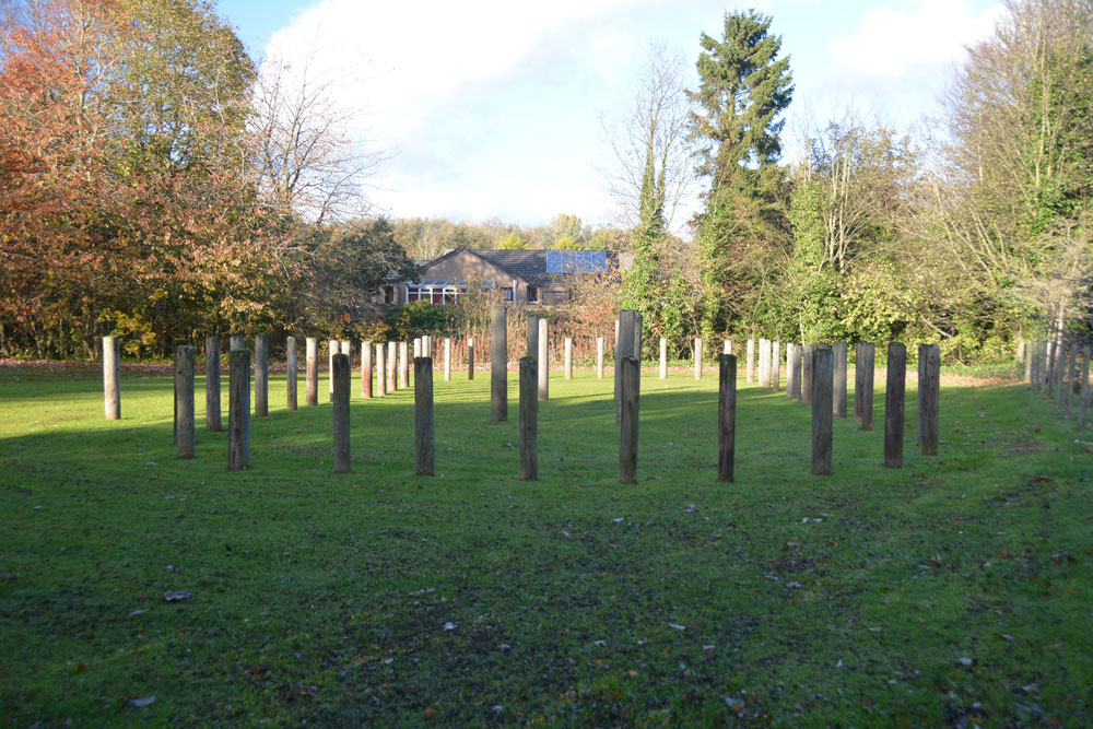 Click for full size image of Balfarg Riding School mortuary enclosure and henge (PID:188444) Balfarg Riding School mortuary enclosure and henge