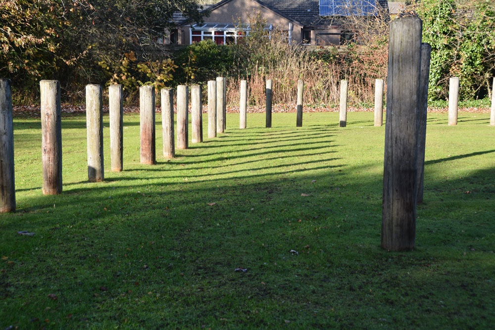 Click for full size image of Balfarg Riding School mortuary enclosure and henge (PID:188443) Balfarg Riding School mortuary enclosure and henge