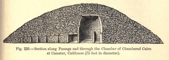 Grey Cairns of Camster : Chambered Round Cairn - PID:98173