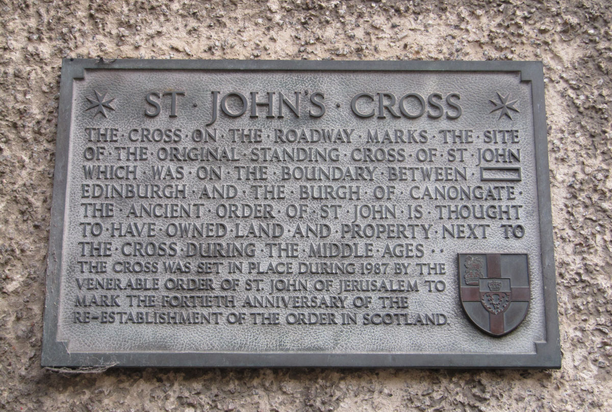 St John's Cross (Canongate)