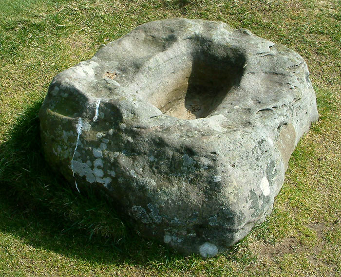 Monks Rig, Font Stone