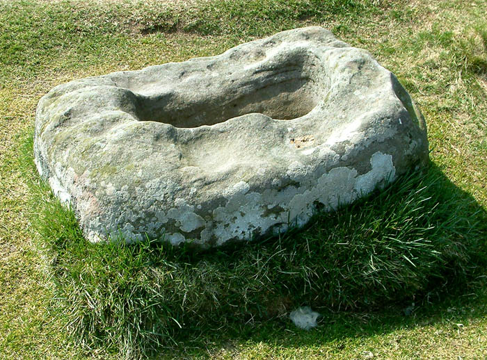 Monks Rig, Font Stone