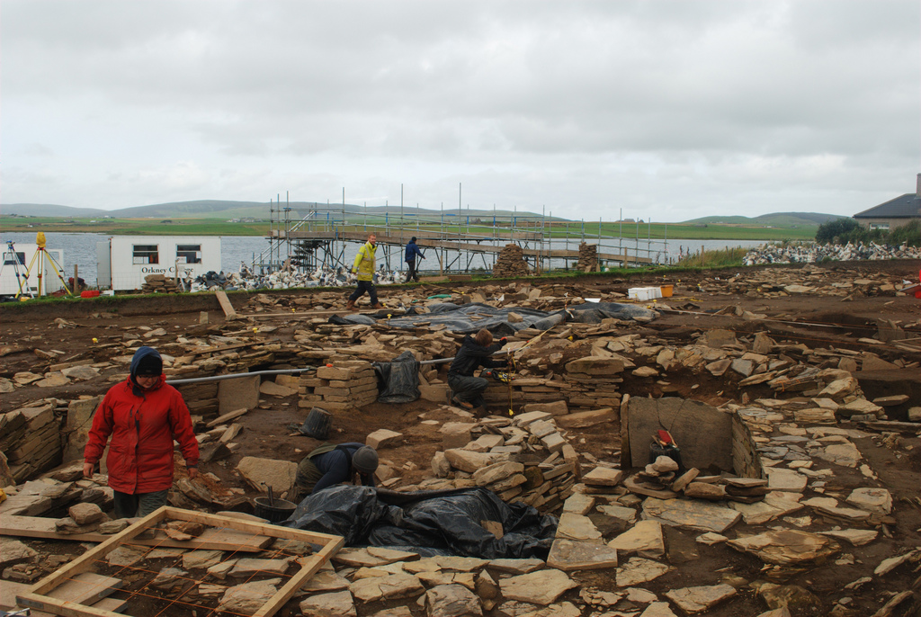 Click for full size image of Ness of Brodgar (PID:161361) Ness of Brodgar