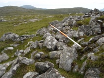 Cailleach na Mointeach Kerbed Cairn - PID:24179