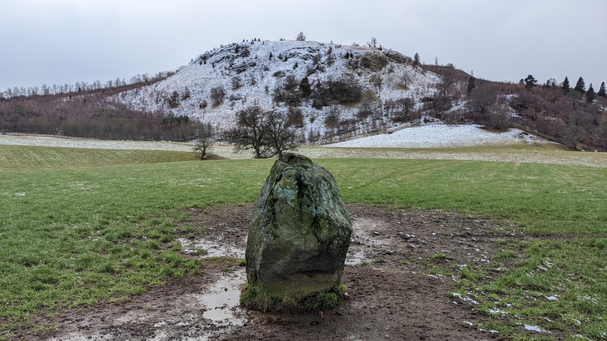 Click for full size image of Witches' Stone, Monzie (PID:237398) Witches' Stone, Monzie
