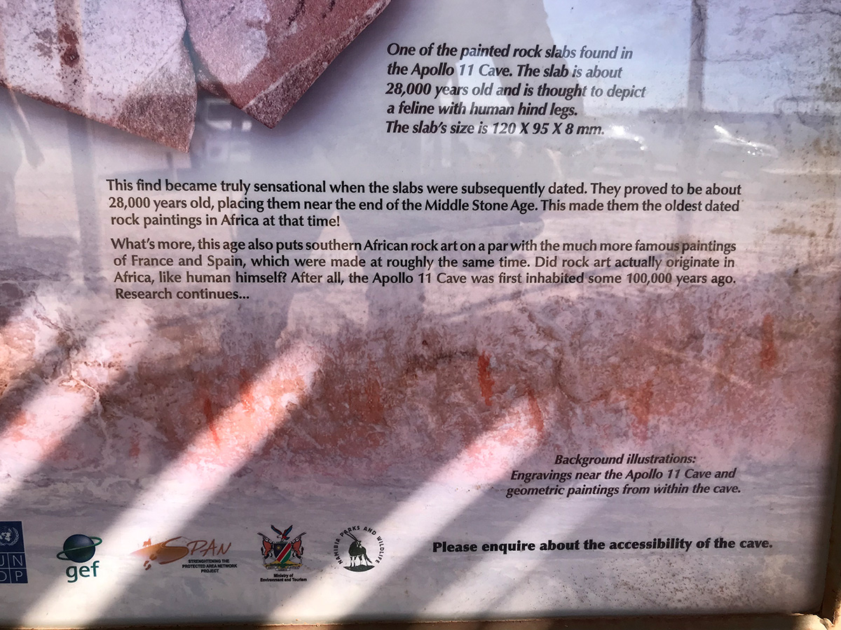 Click for full size image of Apollo 11 Cave (PID:185213) Apollo 11 Cave