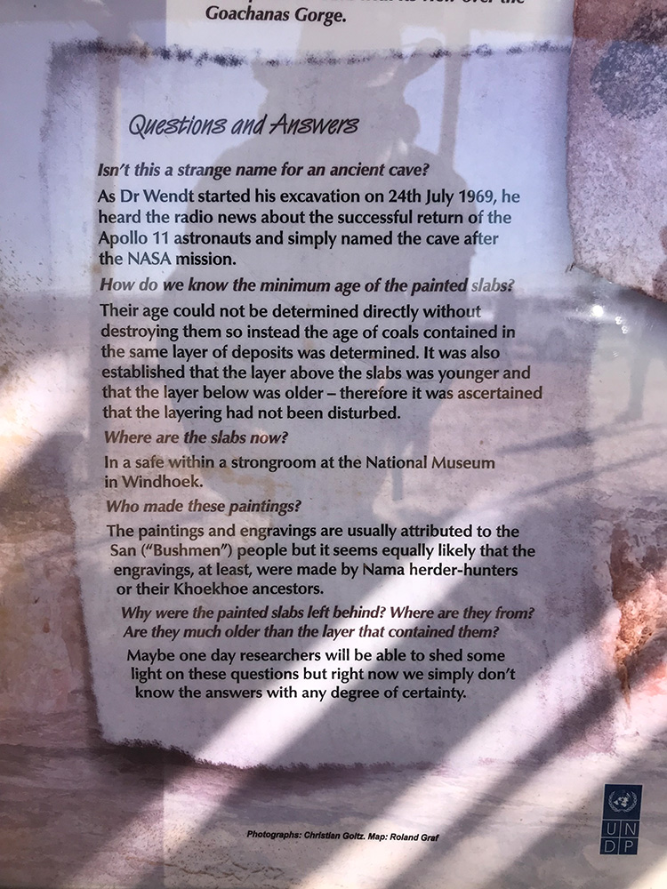 Click for full size image of Apollo 11 Cave (PID:185212) Apollo 11 Cave