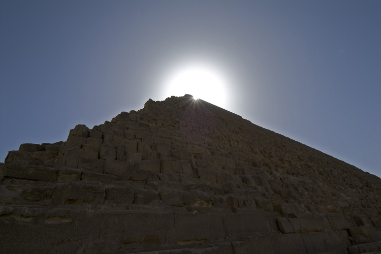 Click for full size image of Khafre's Pyramid (PID:88348) Khafre's Pyramid