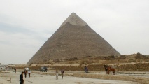 Click for full size image of Khafre's Pyramid (PID:189579) Khafre's Pyramid