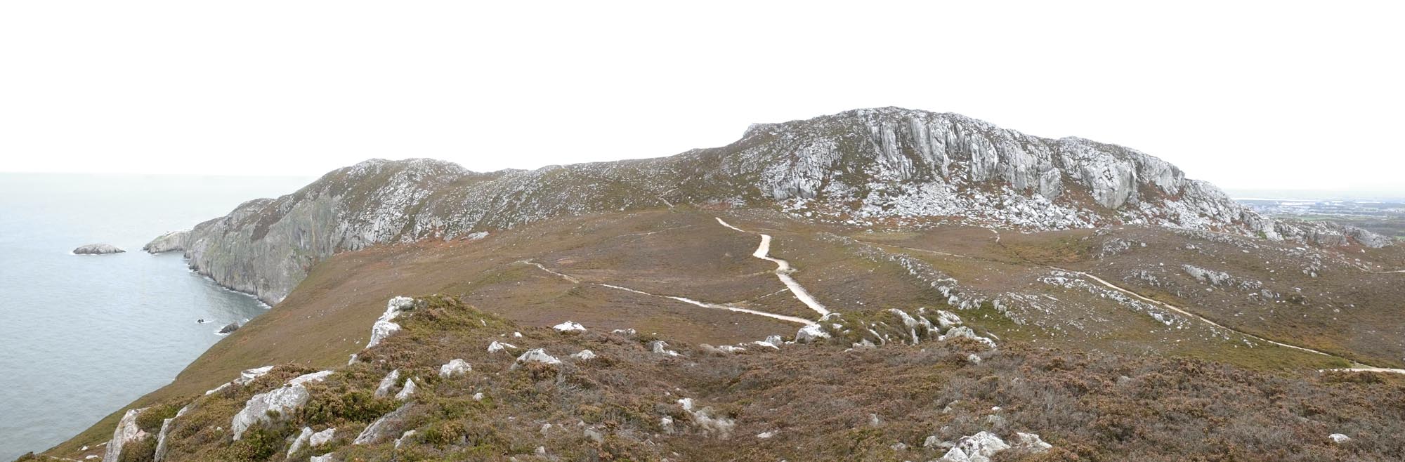 Click for full size image of Holyhead Mountain (PID:161556) Holyhead Mountain