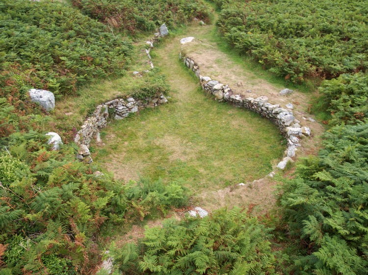 Click for full size image of Holyhead Mountain (PID:81378) Holyhead Mountain