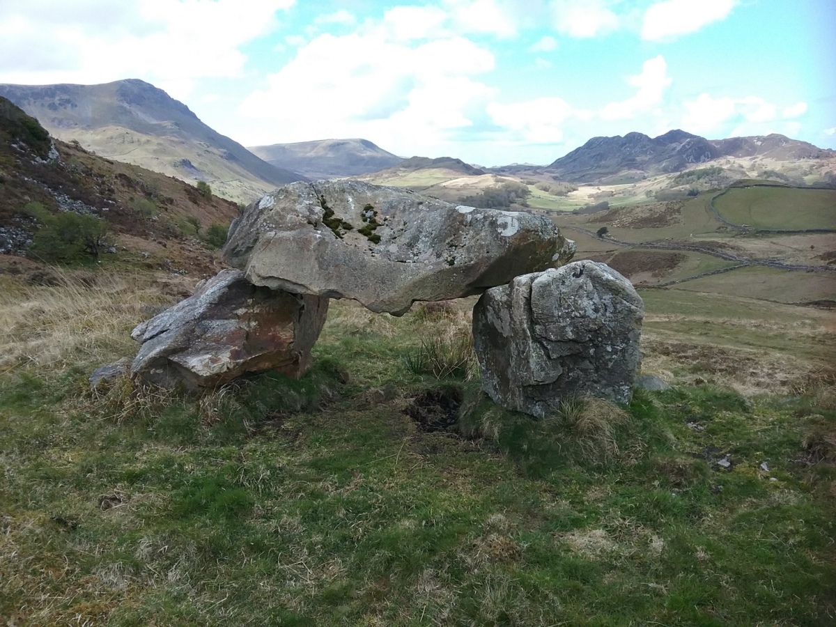 Craig Y Castell Stone Feature
