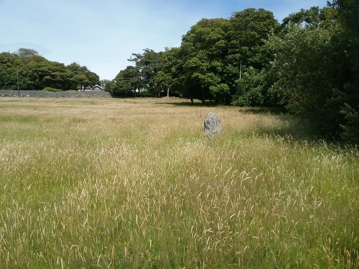 Click for full size image of Standing Stone West of Lon Fel (PID:244424) Standing Stone West of Lon Fel