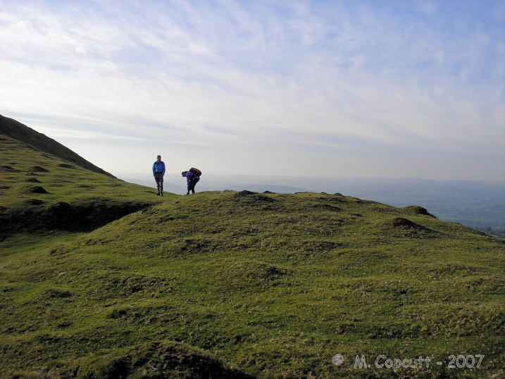 Click for full size image of Bwlch Bach a'r Grib cairns (PID:34662) Bwlch Bach a'r Grib cairns