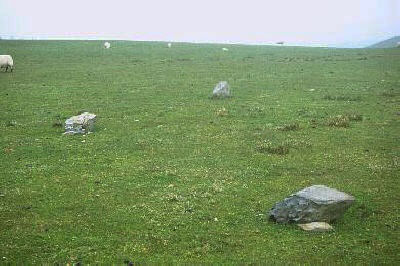 Lled-Croen-yr-Ych Stone Circle