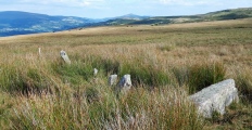 Carreg Wen Fawr Y Rugos Stone Row