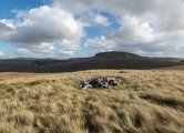 Click for full size image of Waun Leuci summit cairns (PID:232595) Waun Leuci summit cairns