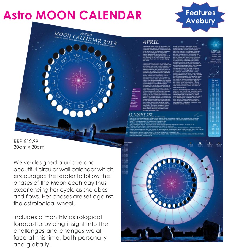 Moon and Stones Calendar 2014, diary and more (PID:113289) Moon and Stones Calendar 2014, diary and more