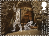 Grime's Graves Flint Mines Stamp