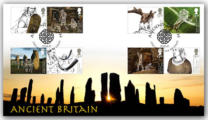 Ancient Britain Stamps - Callanish First Day Cover (PID:161549) Ancient Britain Stamps - Callanish First Day Cover