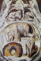 Beasts watercolour by William Blake - PID:146131