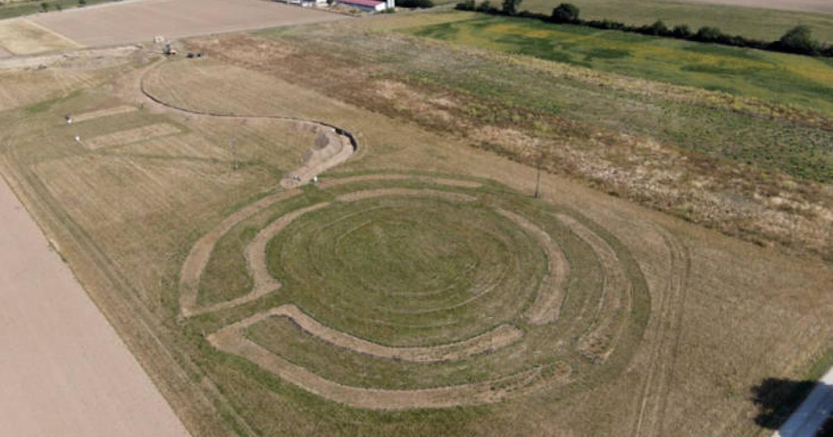 Rechnitz Kreisgrabenanlagen Circle Fort