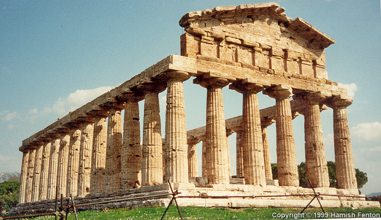 Poseidonia Temple of Athena