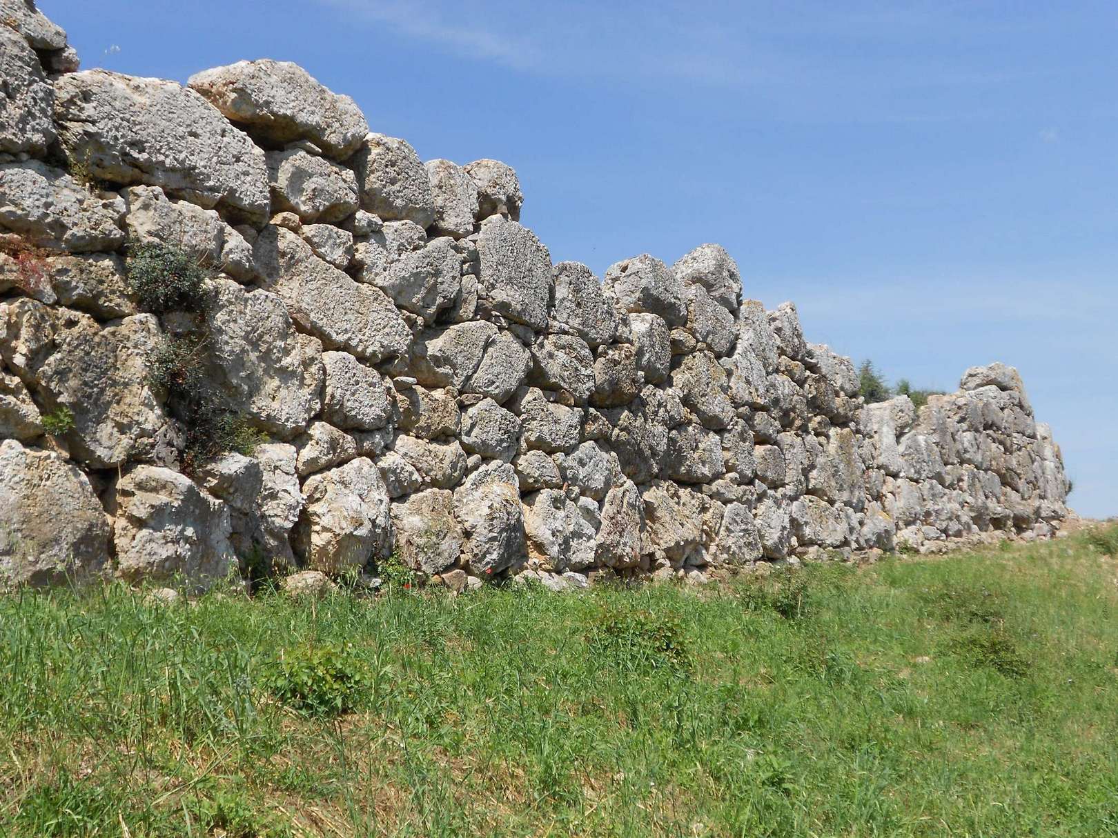 Rovine di Roselle (GR) Mura Poligonali 4