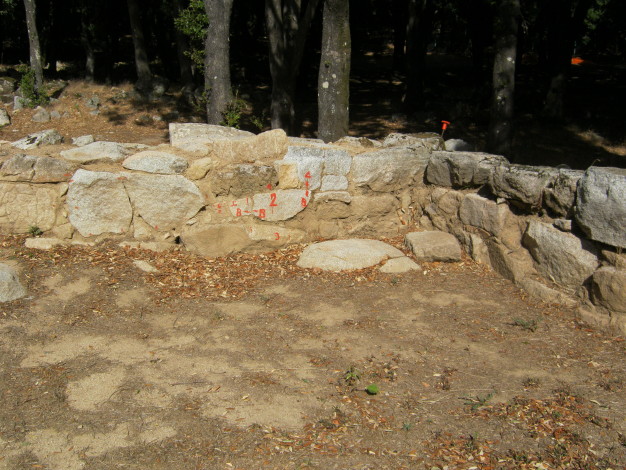 Part of the excavations.  October 2010.